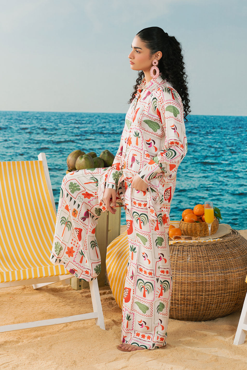 Afsanah | The Print Edit | AP-214 by Afsanah - Designer Dress  - Type : Ladies Clothes - Available at Libayah - 100% Original 