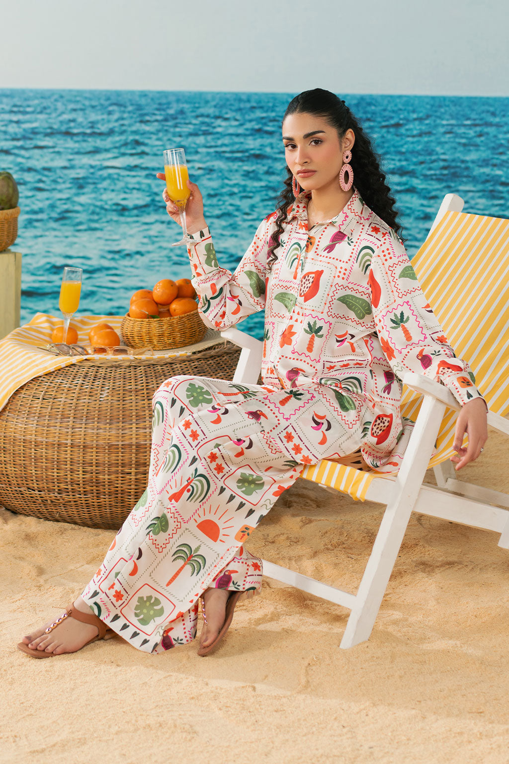 Afsanah | The Print Edit | AP-214 by Afsanah - Designer Dress  - Type : Ladies Clothes - Available at Libayah - 100% Original 