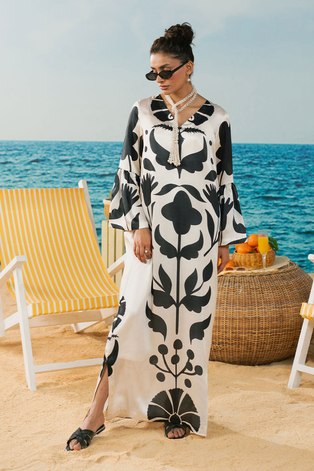 Afsanah | The Print Edit | AP-215 by Afsanah - Designer Dress  - Type : Ladies Clothes - Available at Libayah - 100% Original 