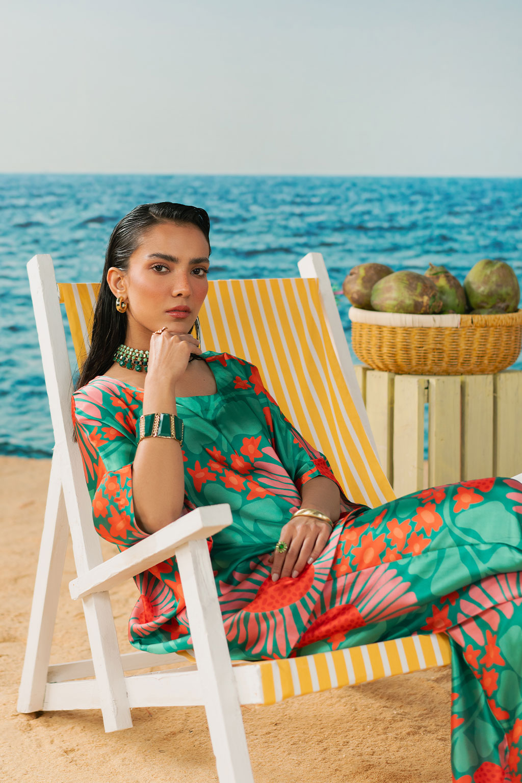 Afsanah | The Print Edit | AP-216 by Afsanah - Designer Dress  - Type : Ladies Clothes - Available at Libayah - 100% Original 