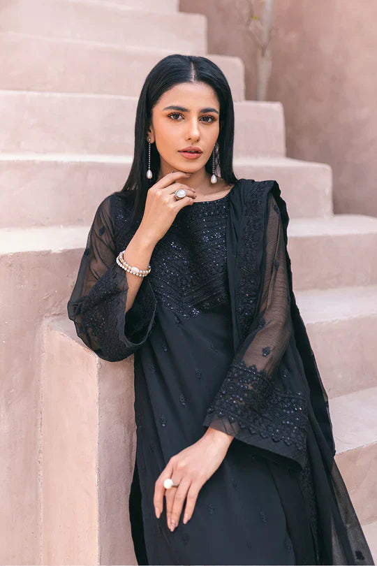 Azure | Embroidered Ensembles 3 Pcs | Charcoal Charm by Azure - Designer Dress - Type: Ladies Clothes - Available at Libayah - 100% Original