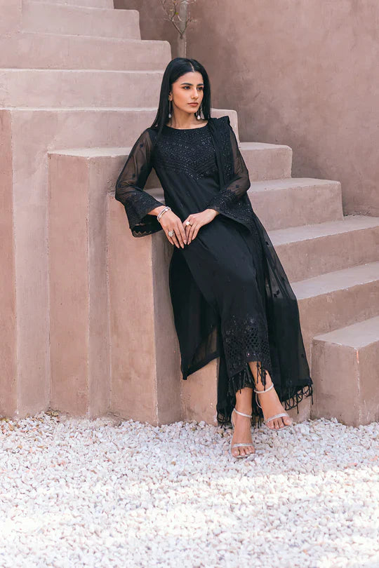 Azure | Embroidered Ensembles 3 Pcs | Charcoal Charm by Azure - Designer Dress - Type: Ladies Clothes - Available at Libayah - 100% Original