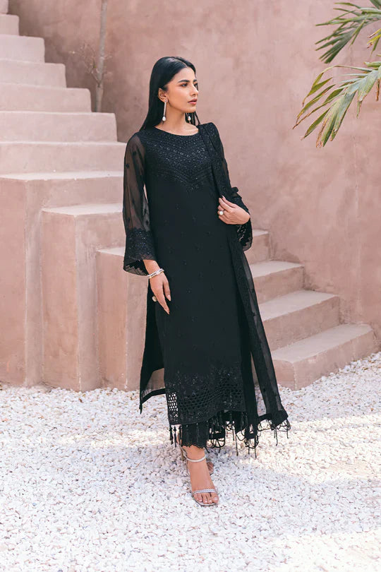 Azure | Embroidered Ensembles 3 Pcs | Charcoal Charm by Azure - Designer Dress - Type: Ladies Clothes - Available at Libayah - 100% Original