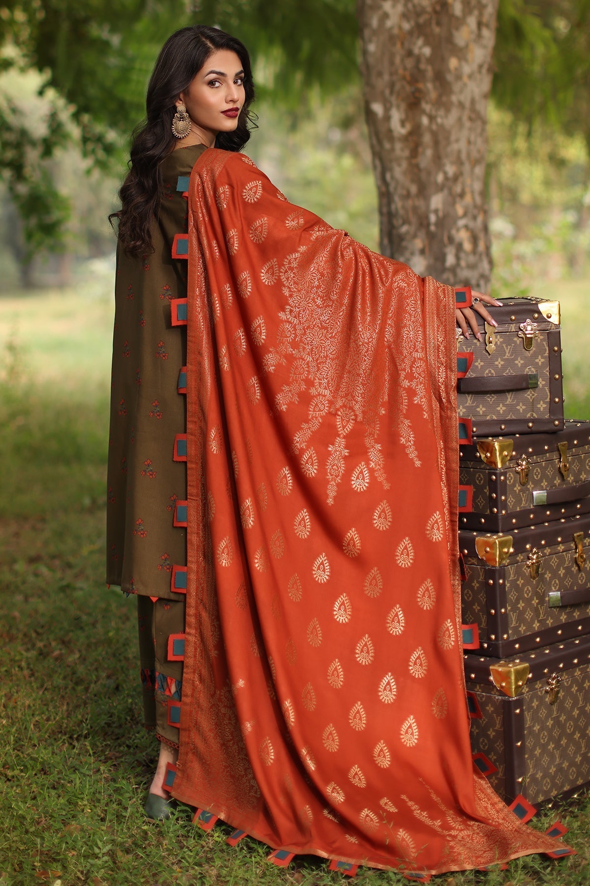 Charizma | Signature C Print |  SPW4-03 by Charizma - Designer Dress - Type: Ladies Clothes - Available at Libayah - 100% Original