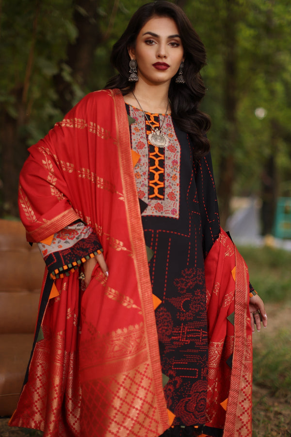 Charizma | Signature C Print | SPW4-05 by Charzima - Designer Dress - Type: Ladies Clothes - Available at Libayah - 100% Original