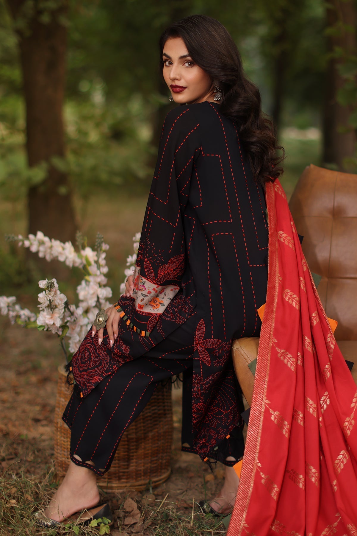 Charizma | Signature C Print | SPW4-05 by Charzima - Designer Dress - Type: Ladies Clothes - Available at Libayah - 100% Original