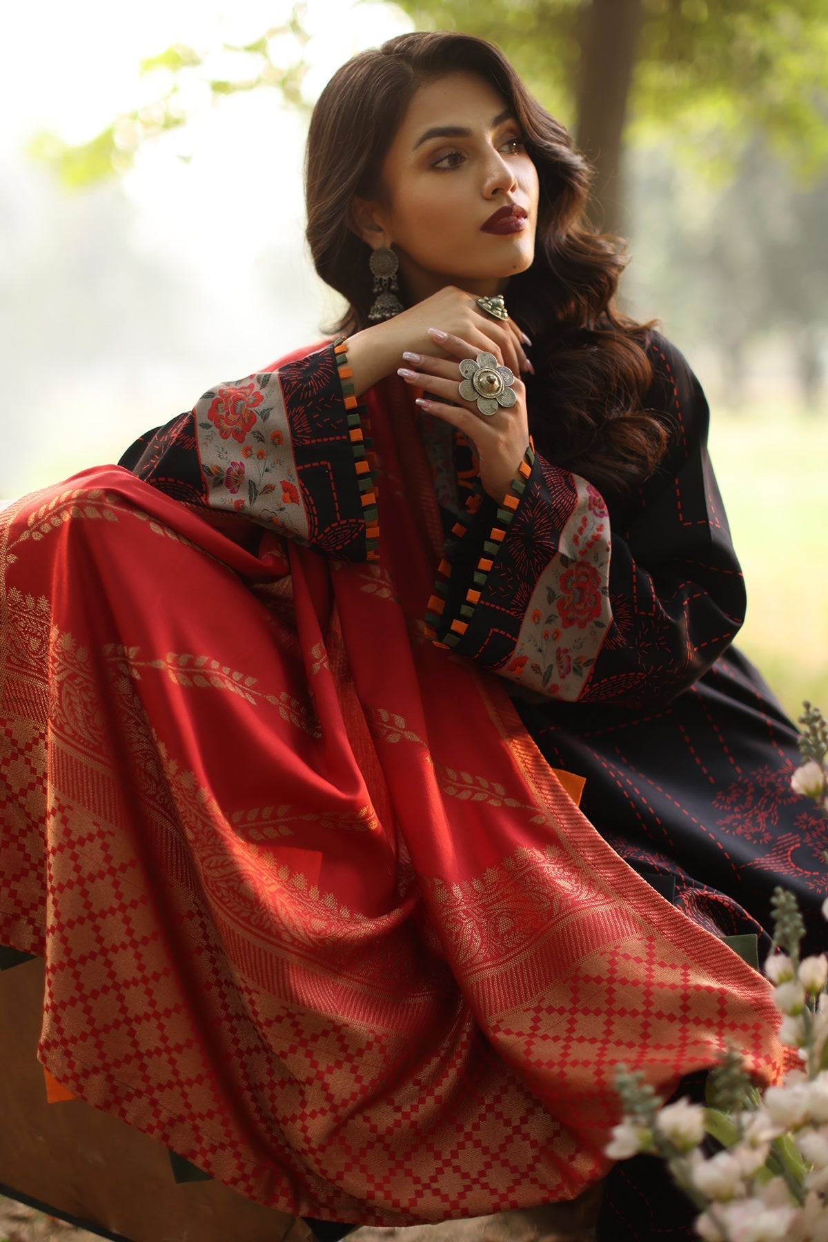 Charizma | Signature C Print | SPW4-05 by Charzima - Designer Dress - Type: Ladies Clothes - Available at Libayah - 100% Original