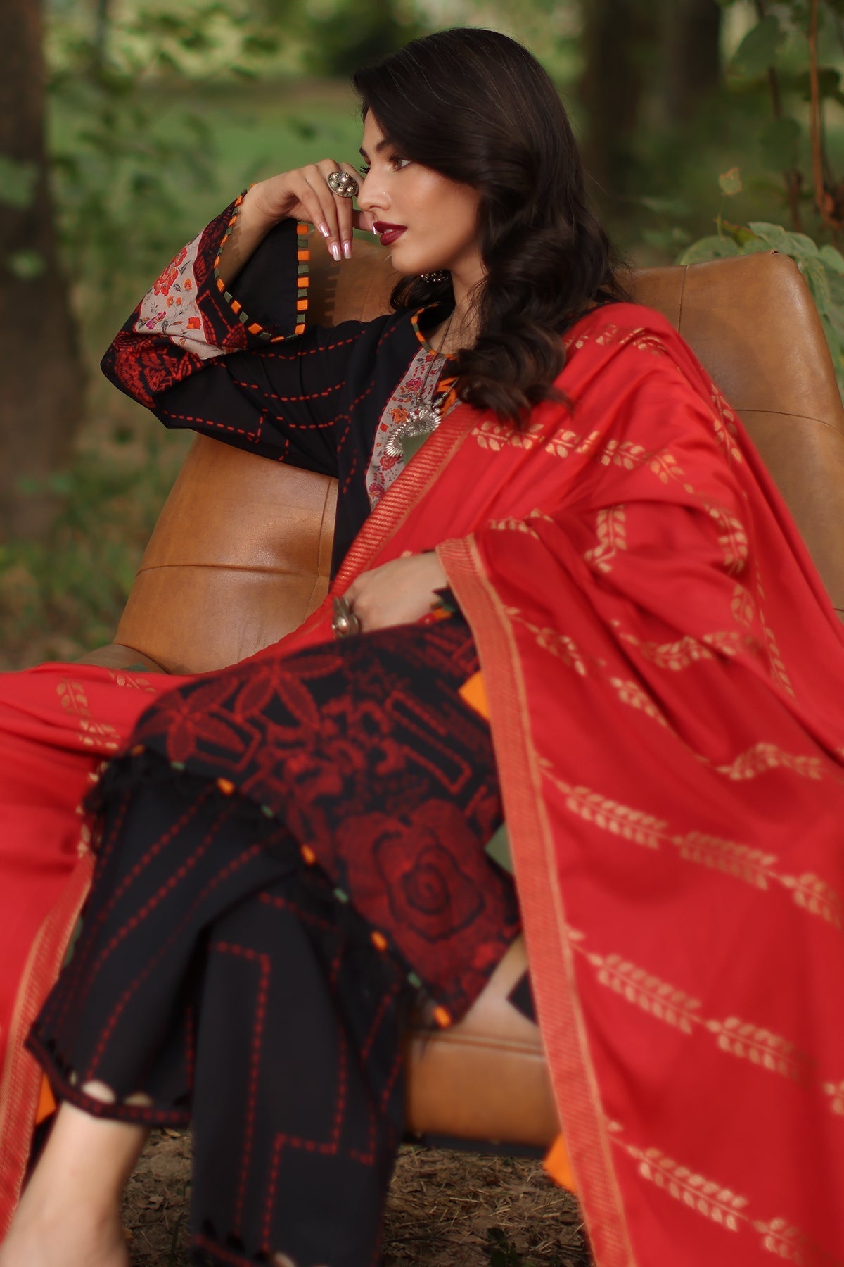 Charizma | Signature C Print | SPW4-05 by Charzima - Designer Dress - Type: Ladies Clothes - Available at Libayah - 100% Original