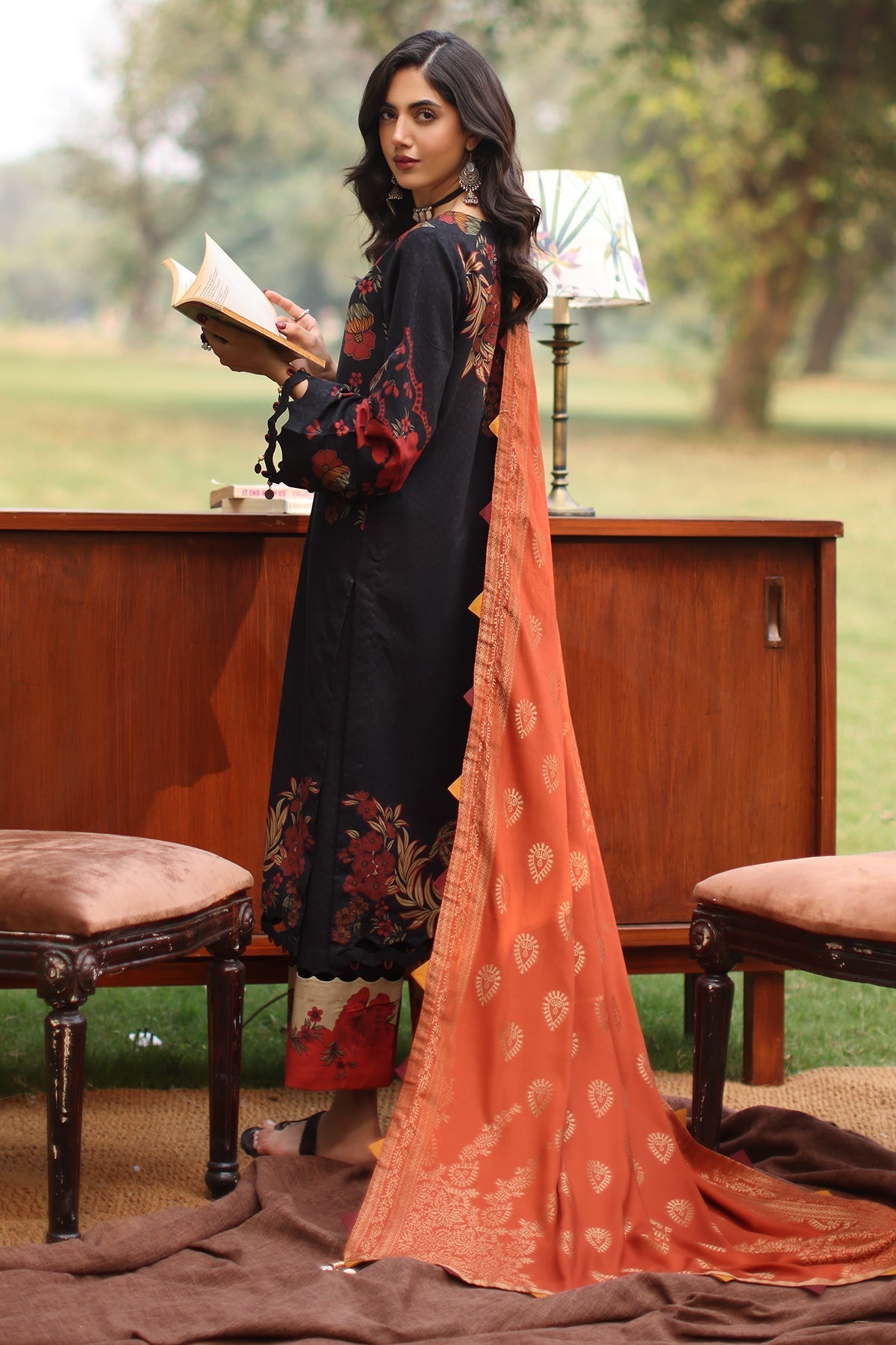 Charizma | Signature C Print |  SPW4-08 by Charizma - Designer Dress - Type: Ladies Clothes - Available at Libayah - 100% Original