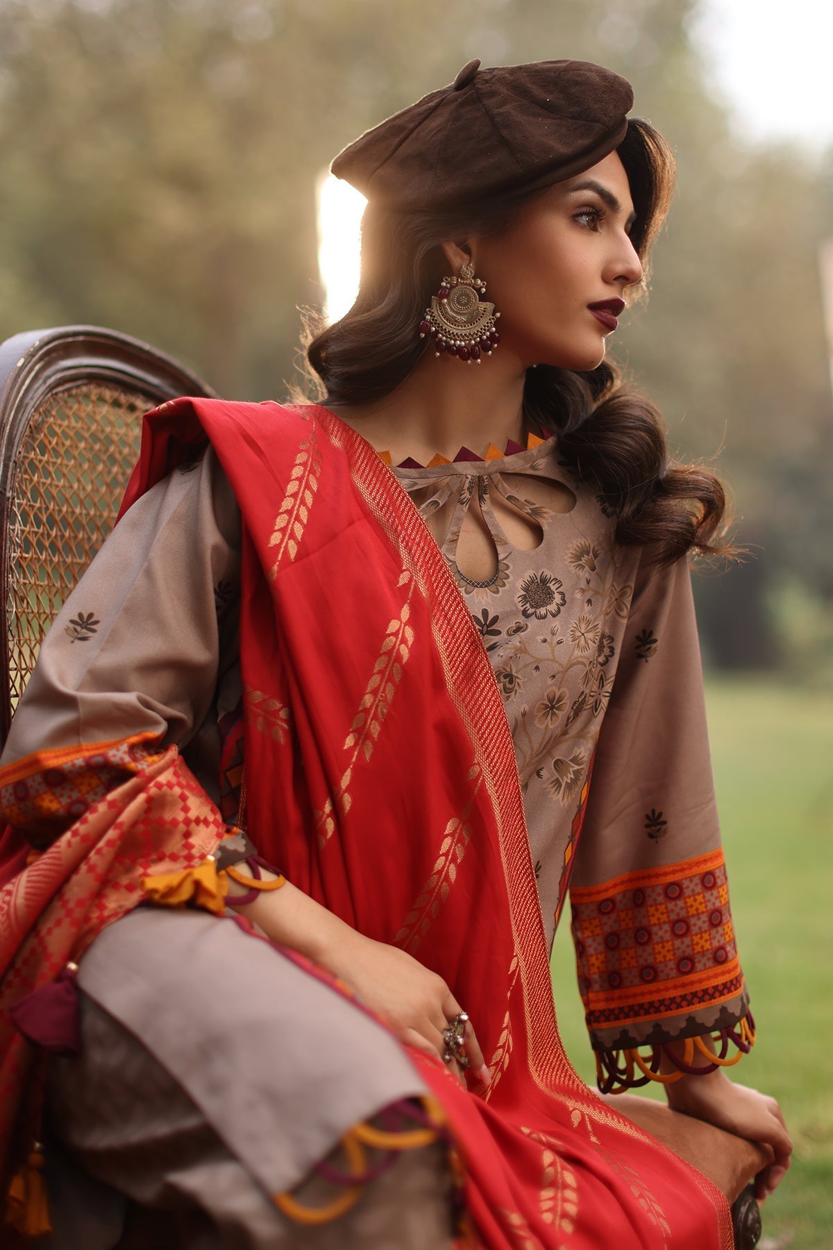 Charizma | Signature C Print |  SPW4-07 by Charizma - Designer Dress - Type: Ladies Clothes - Available at Libayah - 100% Original