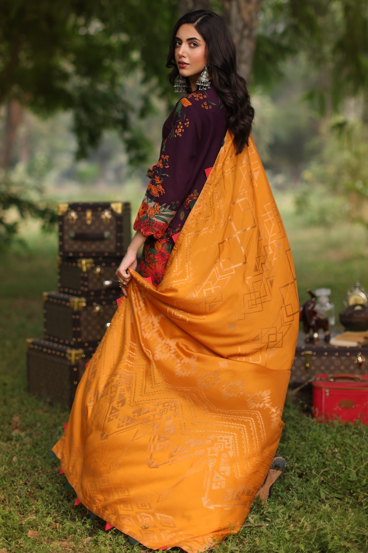 Charizma | Signature C Print |  SPW4-01 by Charizma - Designer Dress - Type: Ladies Clothes - Available at Libayah - 100% Original