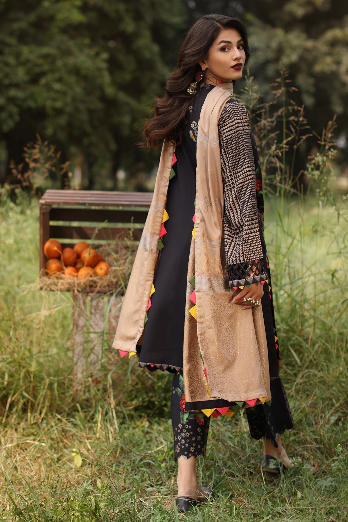 Charizma | Signature C Print |  SPW4-10 by Charzima - Designer Dress - Type: Ladies Clothes - Available at Libayah - 100% Original