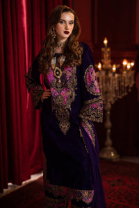 Charizma | Signora Velvet | Velvet CVT4-01 by Charizma - Designer Dress - Type: Ladies Clothes - Available at Libayah - 100% Original