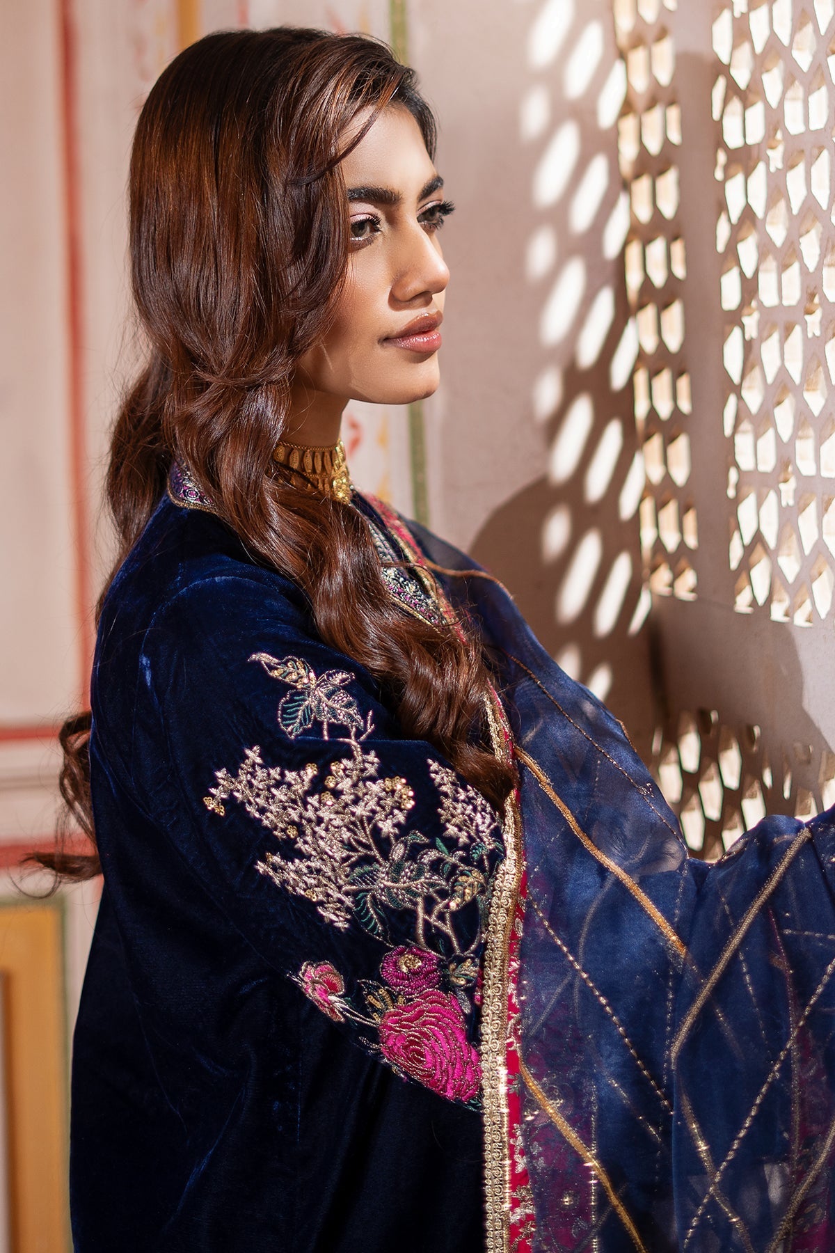 Charizma | Signora Velvet | CVT4-21 by Charizma - Designer Dress - Type: Ladies Clothes - Available at Libayah - 100% Original