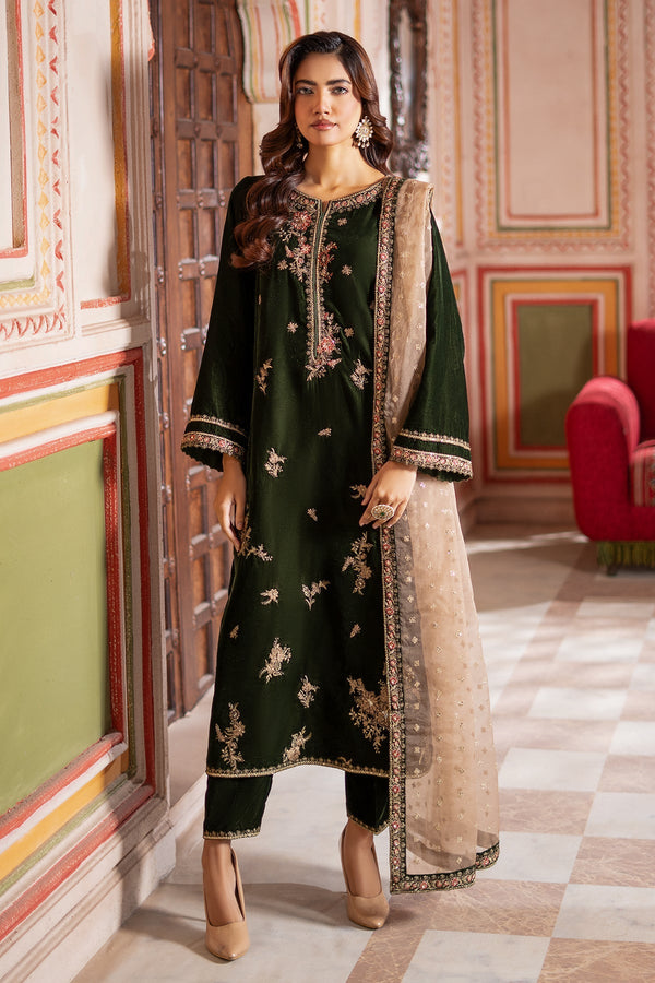Charizma | Signora Velvet | CVT4-16 by Charizma - Designer Dress - Type: Ladies Clothes - Available at Libayah - 100% Original