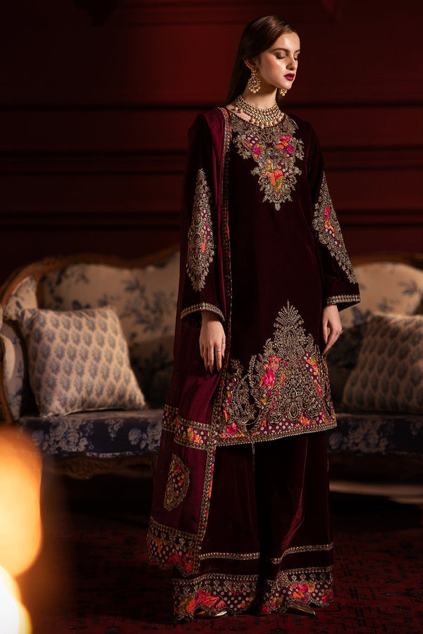 Charizma | Signora Velvet | Velvet CVT4-06 by Charizma - Designer Dress - Type: Ladies Clothes - Available at Libayah - 100% Original