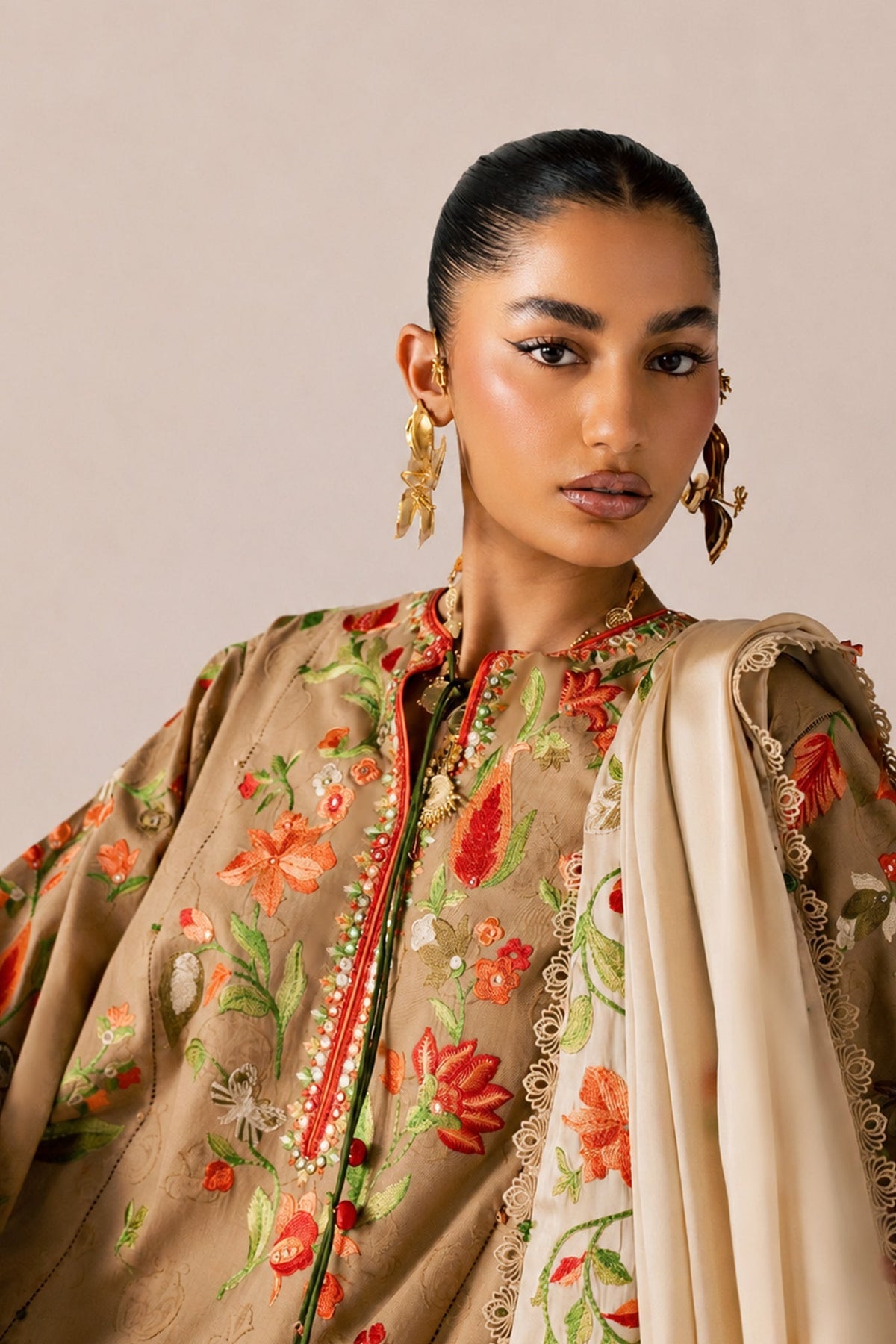 Elan | Stitched Pret 26 | DEODAR (EL26-12 B ST) by Elan - Designer Dress  - Type : Ladies Clothes - Available at Libayah - 100% Original 