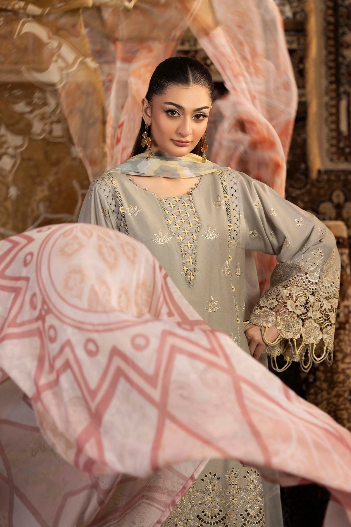 Adans Libas | Adans Chenille | CHENILLE 1699 - Designer Dress - Type : Ladies Clothes - Available at Libayah - 100% Original