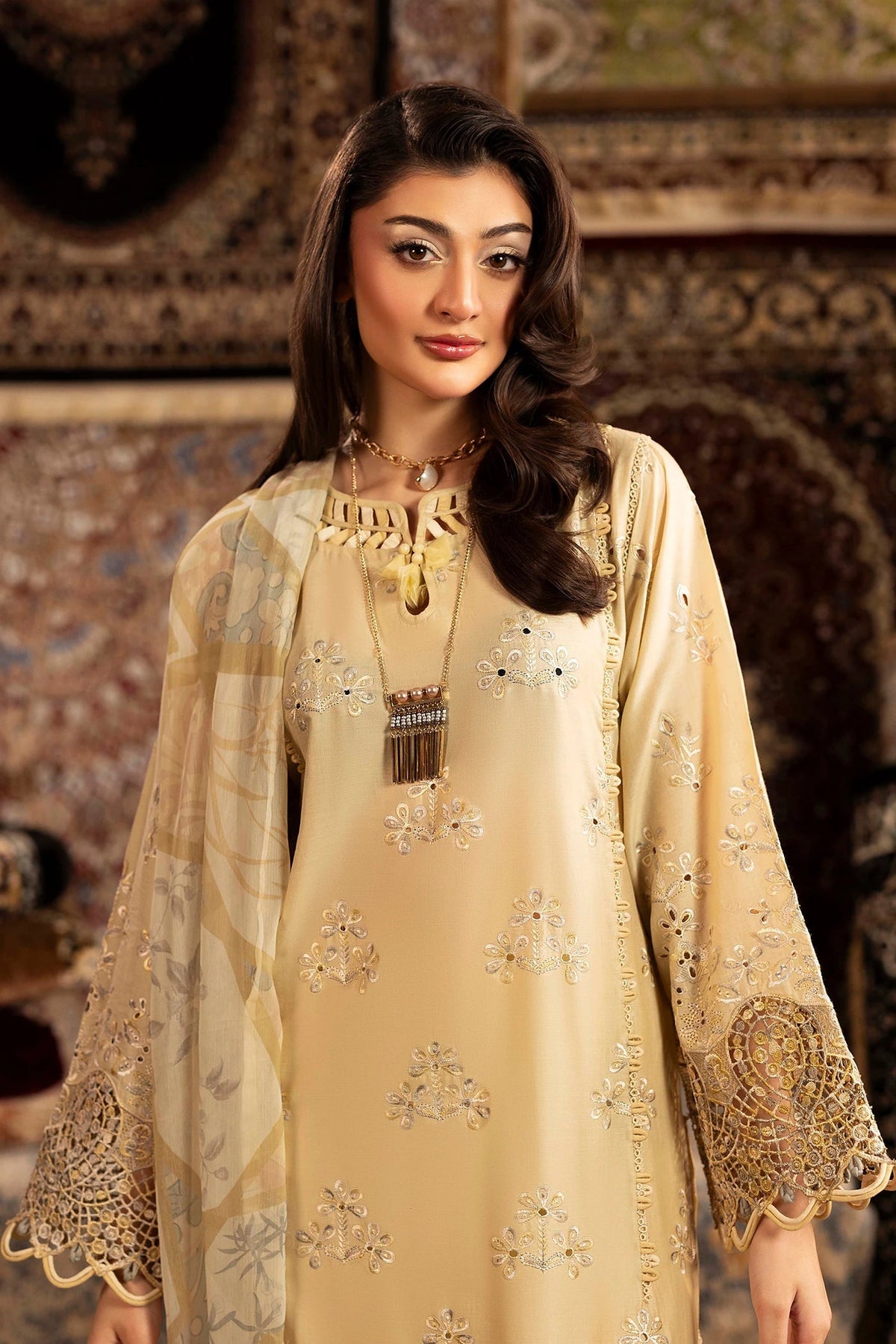 Adans Libas | Adans Chenille | CHENILLE 1690 - Designer Dress - Type : Ladies Clothes - Available at Libayah - 100% Original