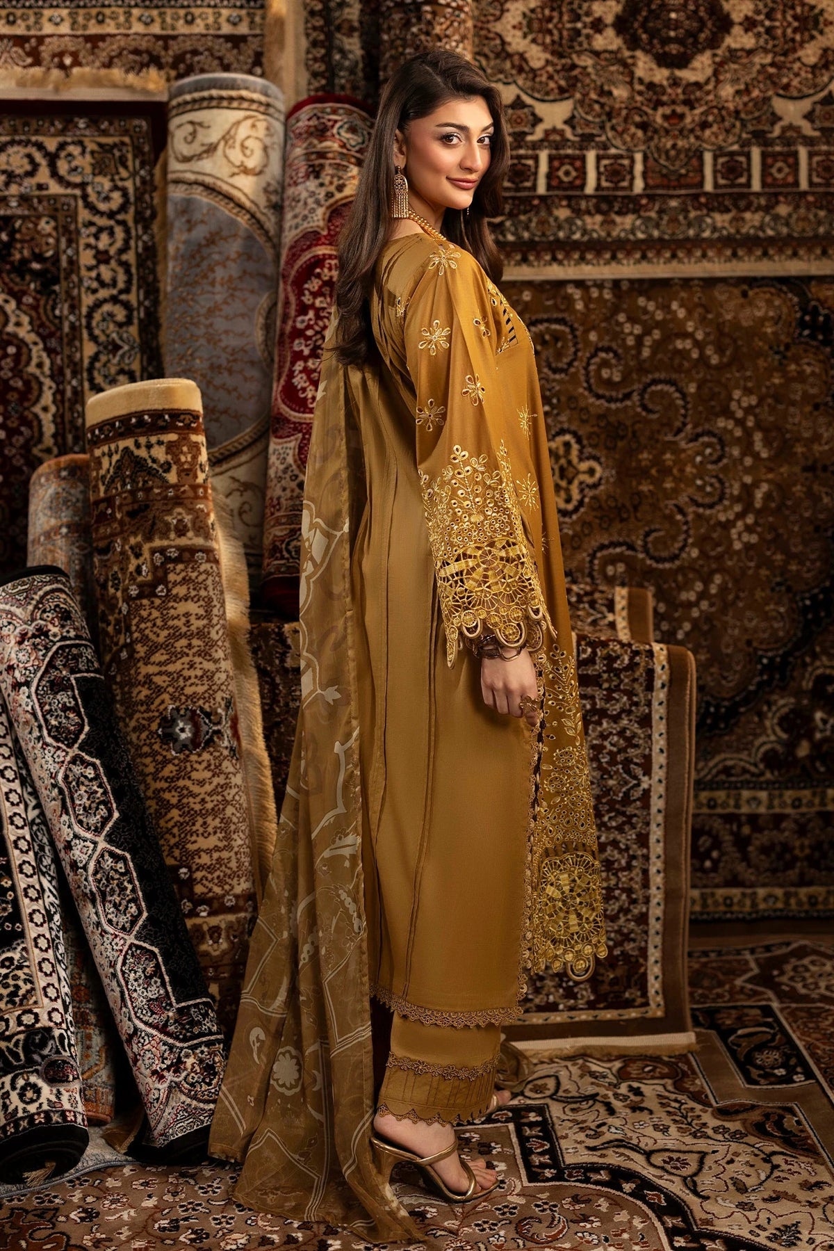 Adans Libas | Adans Chenille | CHENILLE 1692 - Designer Dress - Type : Ladies Clothes - Available at Libayah - 100% Original