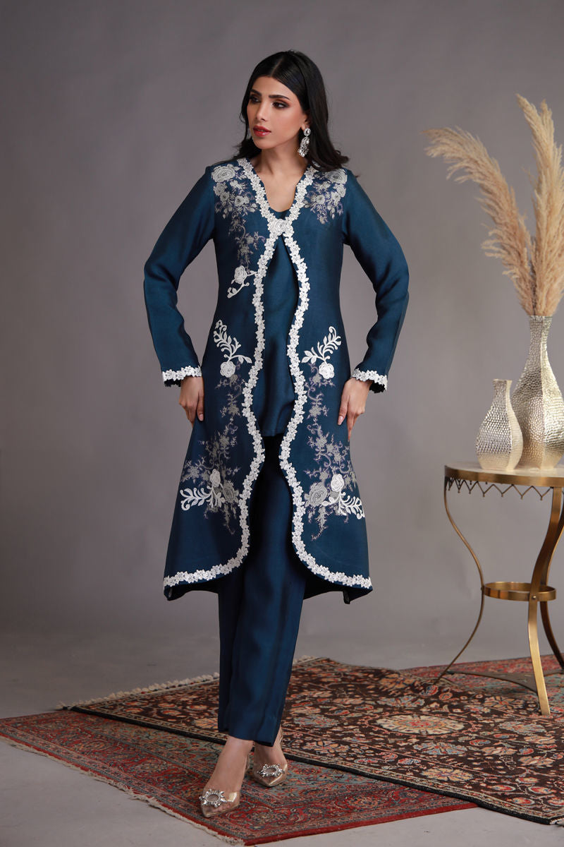 Shamaeel Ansari | Winter Festive 25 | WFE-07 by Shamaeel Ansari - Designer Dress - Type: Ladies Clothes - Available at Libayah - 100% Original