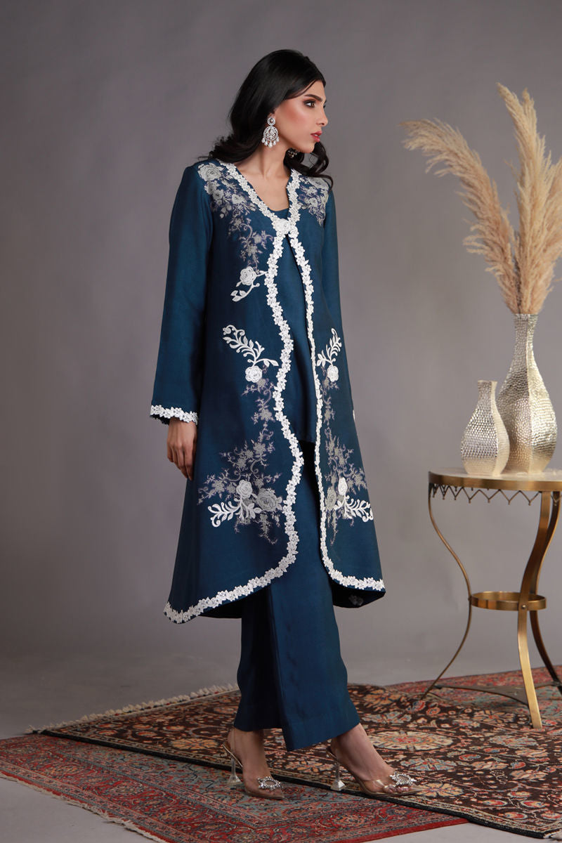 Shamaeel Ansari | Winter Festive 25 | WFE-07 by Shamaeel Ansari - Designer Dress - Type: Ladies Clothes - Available at Libayah - 100% Original