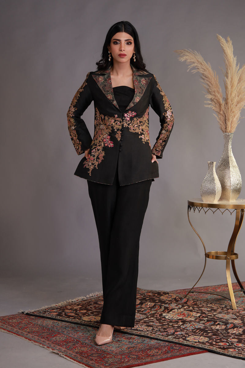 Shamaeel Ansari | Winter Festive 25 | WFE-06 by Shamaeel Ansari - Designer Dress - Type: Ladies Clothes - Available at Libayah - 100% Original