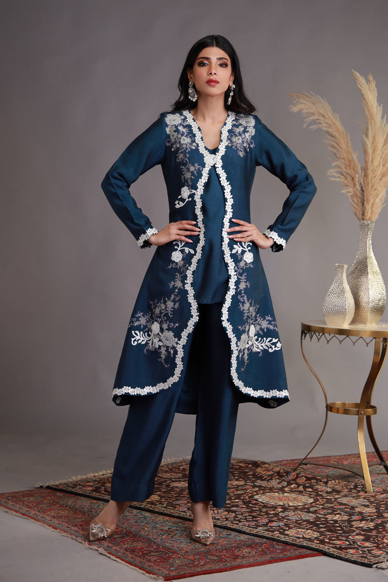 Shamaeel Ansari | Winter Festive 25 | WFE-07 by Shamaeel Ansari - Designer Dress - Type: Ladies Clothes - Available at Libayah - 100% Original