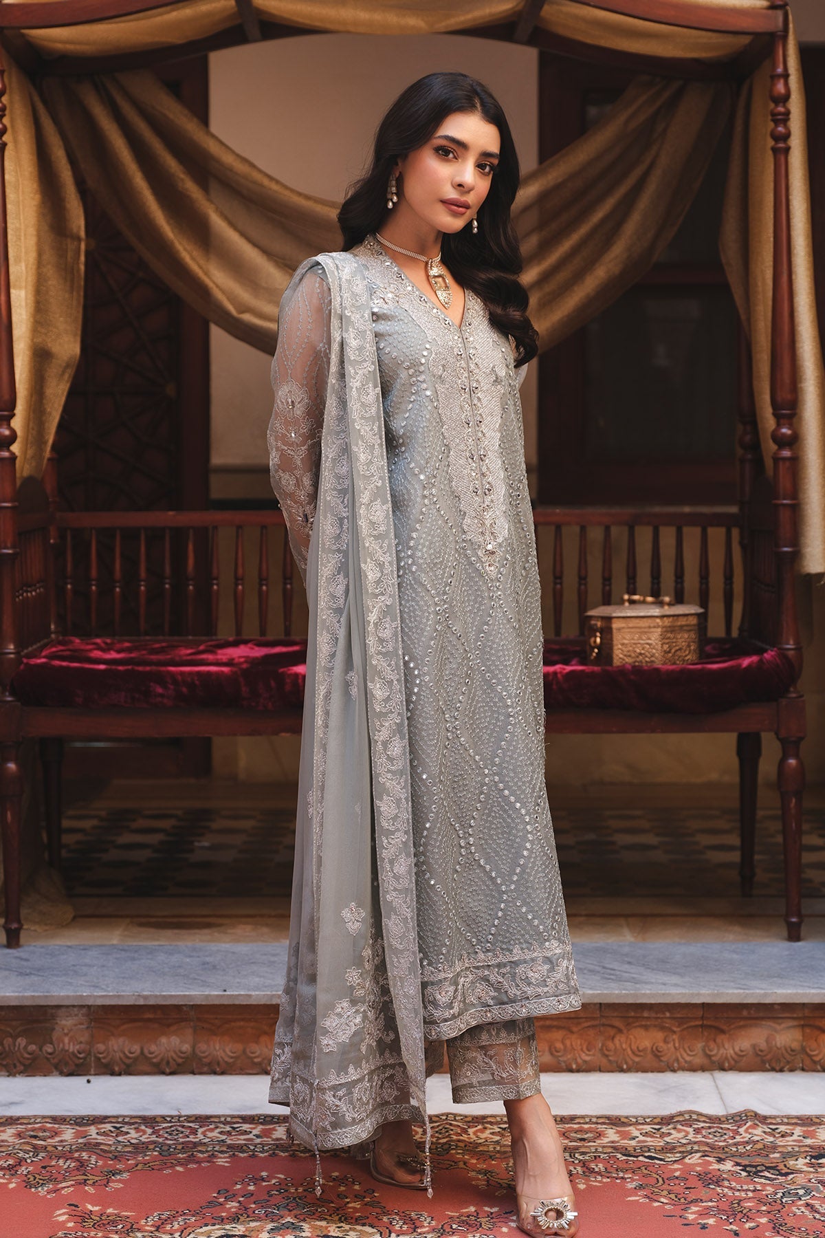 Chinyere | Festive Formals |   Shining Steel U by Chinyere - Designer Dress - Type: Ladies Clothes - Available at Libayah - 100% Original