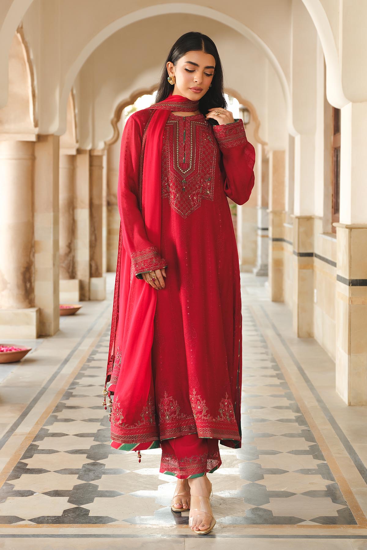 Chinyere | Festive Formals |  Shahi Bagh U by Chinyere - Designer Dress - Type: Ladies Clothes - Available at Libayah - 100% Original