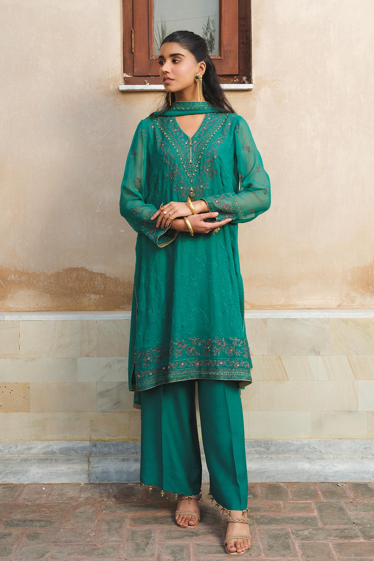 Chinyere | Festive Formals |  Emerald Elegance U by Chinyere - Designer Dress - Type: Ladies Clothes - Available at Libayah - 100% Original