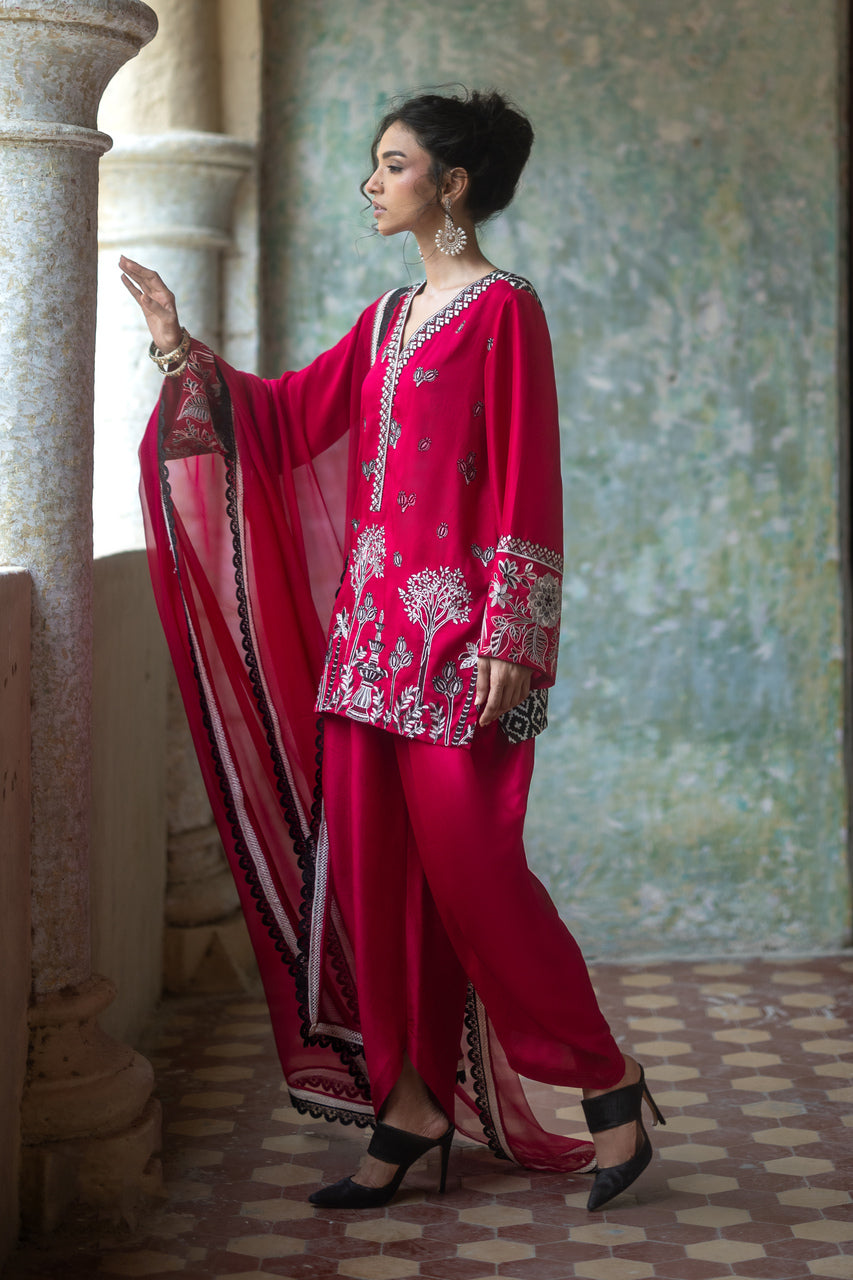 Zainab Chottani | Summer Edition 26 | Cielo by Zainab Chottani - Designer Dress  - Type : Ladies Clothes - Available at Libayah - 100% Original 