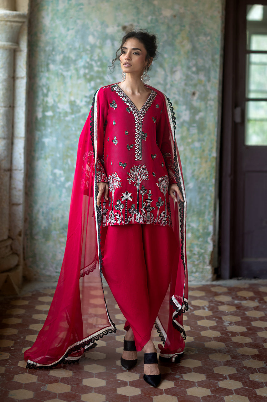 Zainab Chottani | Summer Edition 26 | Cielo by Zainab Chottani - Designer Dress  - Type : Ladies Clothes - Available at Libayah - 100% Original 