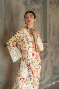Zainab Chottani | Summer Edition 26 | Citron Kaftan by Zainab Chottani - Designer Dress  - Type : Ladies Clothes - Available at Libayah - 100% Original 