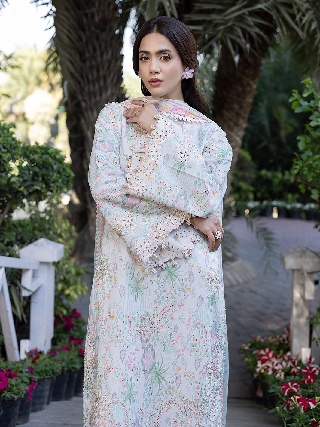 Izel | Oh Spring Lawn 25 | CLEO by Izel - Designer Dress - Type: Ladies Clothes - Available at Libayah - 100% Original