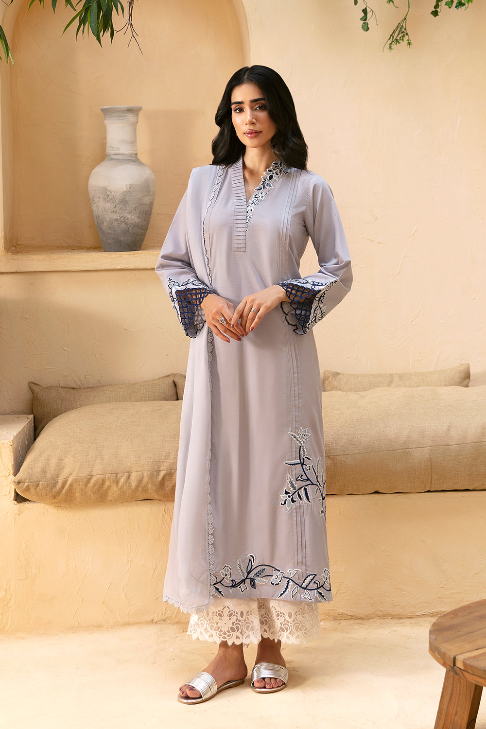 Azure | Luxury Premium Cambric 24 | Cloud Couture by Azure - Designer Dress - Type: Luxury - Available at Libayah - 100% Original