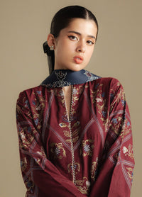 Zara Shahjahan | Coco Winter 25 | Coral-4B by Zara Shahjahan - Designer Dress  - Type : Ladies Clothes - Available at Libayah - 100% Original 