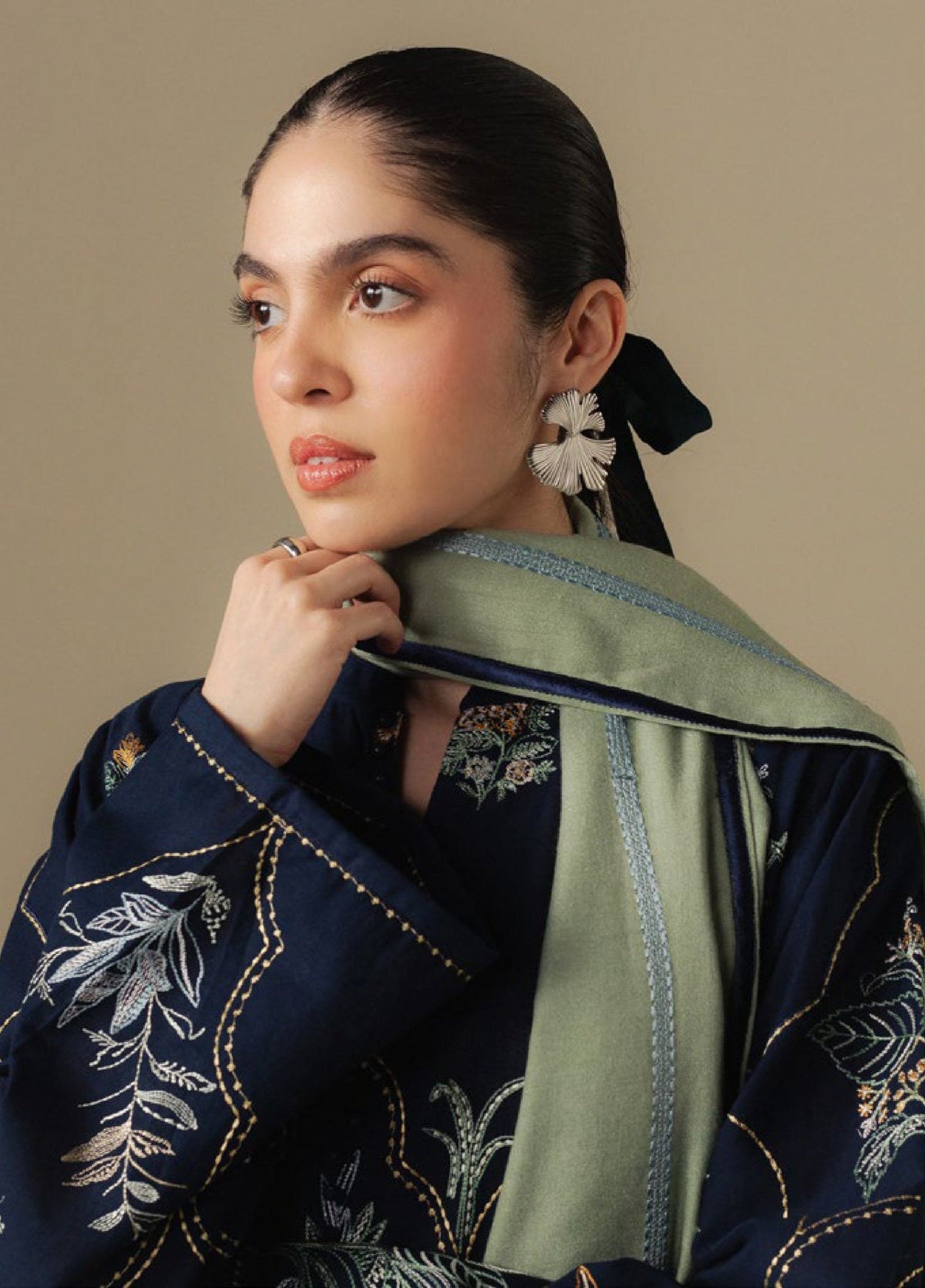 Zara Shahjahan | Coco Winter 25 | Amber-1B by Zara Shahjahan - Designer Dress  - Type : Ladies Clothes - Available at Libayah - 100% Original 