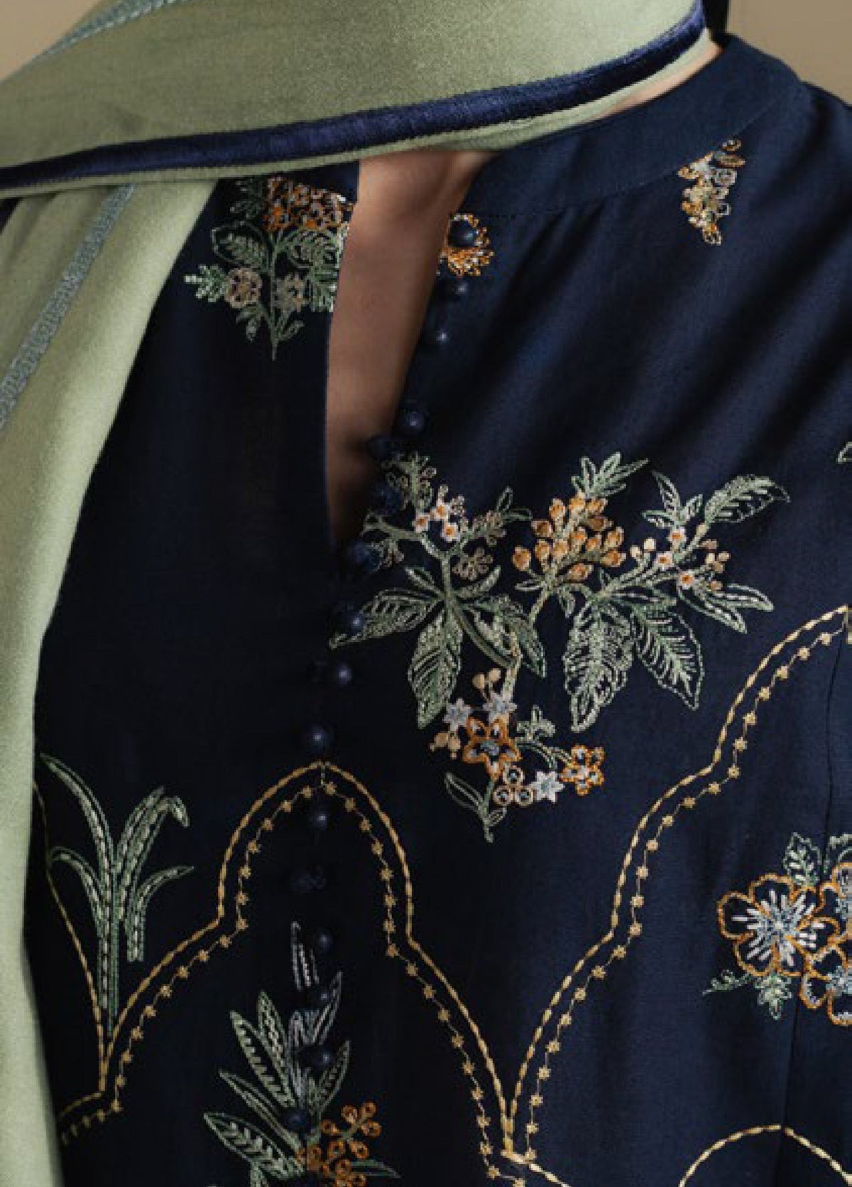 Zara Shahjahan | Coco Winter 25 | Amber-1B by Zara Shahjahan - Designer Dress  - Type : Ladies Clothes - Available at Libayah - 100% Original 