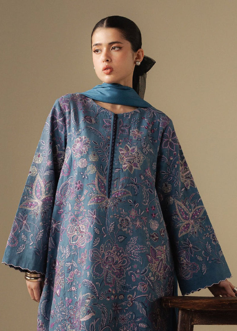 Zara Shahjahan | Coco Winter 25 | Mist-2B by Zara Shahjahan - Designer Dress  - Type : Ladies Clothes - Available at Libayah - 100% Original 