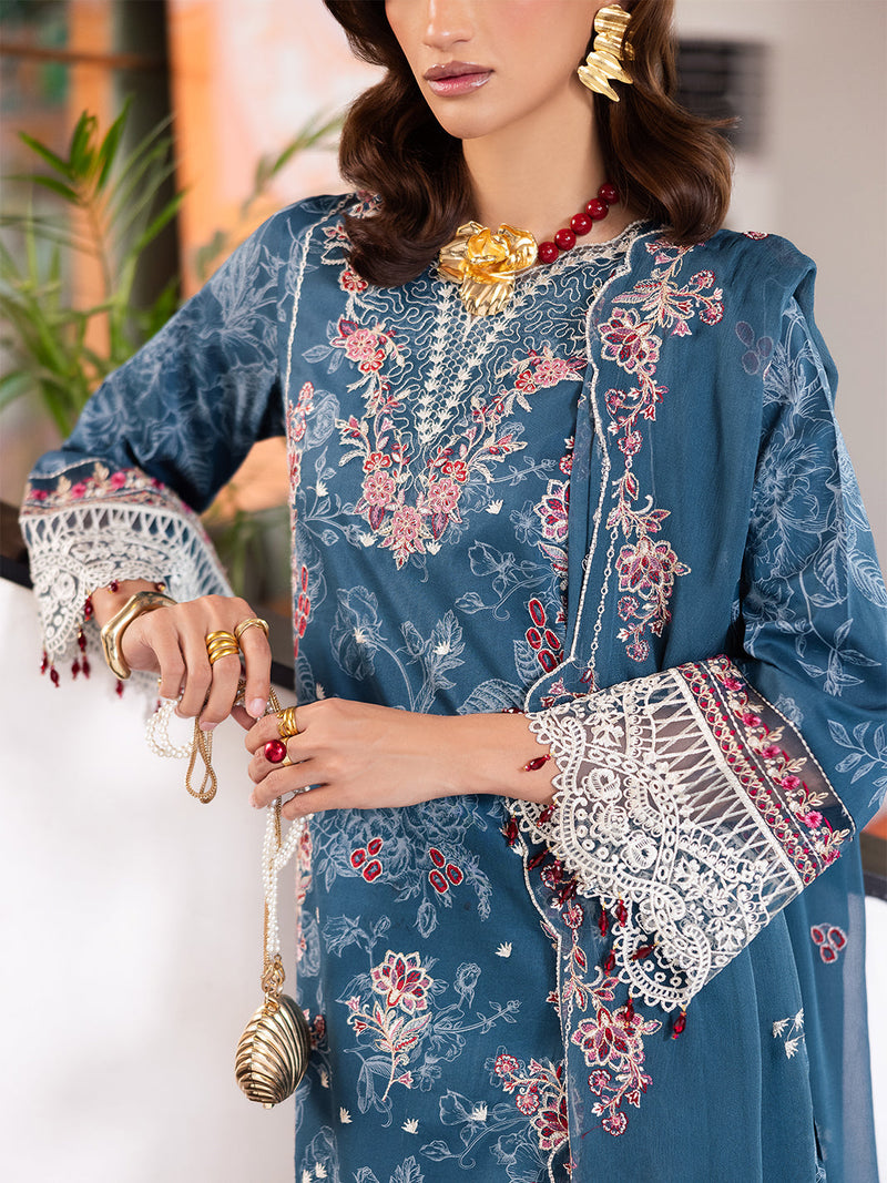 Mahnur | After Hours Luxury Lawn 25 | Confetti Hour by Mahnur - Designer Dress - Type: Ladies Clothes - Available at Libayah - 100% Original