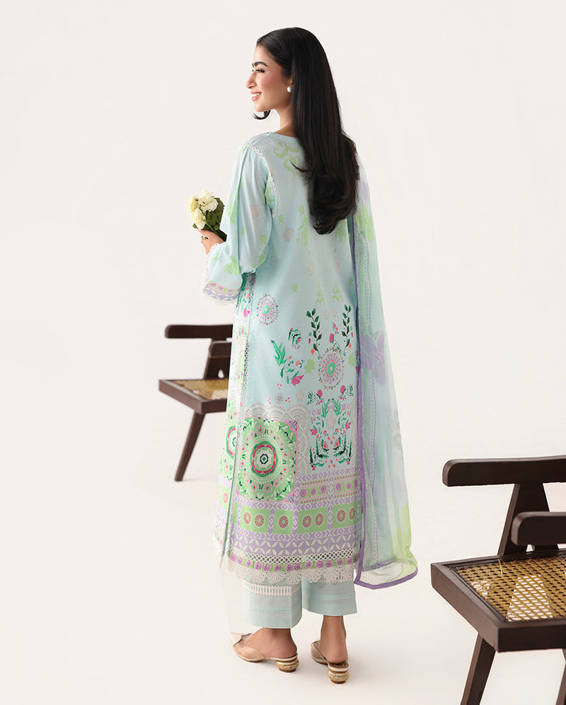 Roheenaz | Rosette Lawn | Cool Mirage - Designer Dress - Type : Ladies Clothes - Available at Libayah - 100% Original