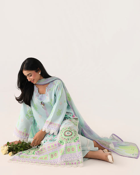 Roheenaz | Rosette Lawn | Cool Mirage - Designer Dress - Type : Ladies Clothes - Available at Libayah - 100% Original