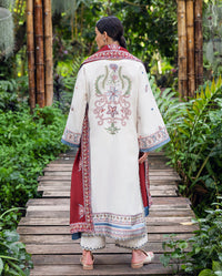 Mushq | Hemline Karandi | Coper Blaze by Mushq - Designer Dress - Type : Ladies Clothes - Available at Libayah - 100% Original 