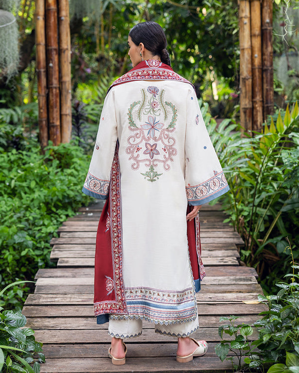 Mushq | Hemline Karandi | Coper Blaze by Mushq - Designer Dress - Type : Ladies Clothes - Available at Libayah - 100% Original 