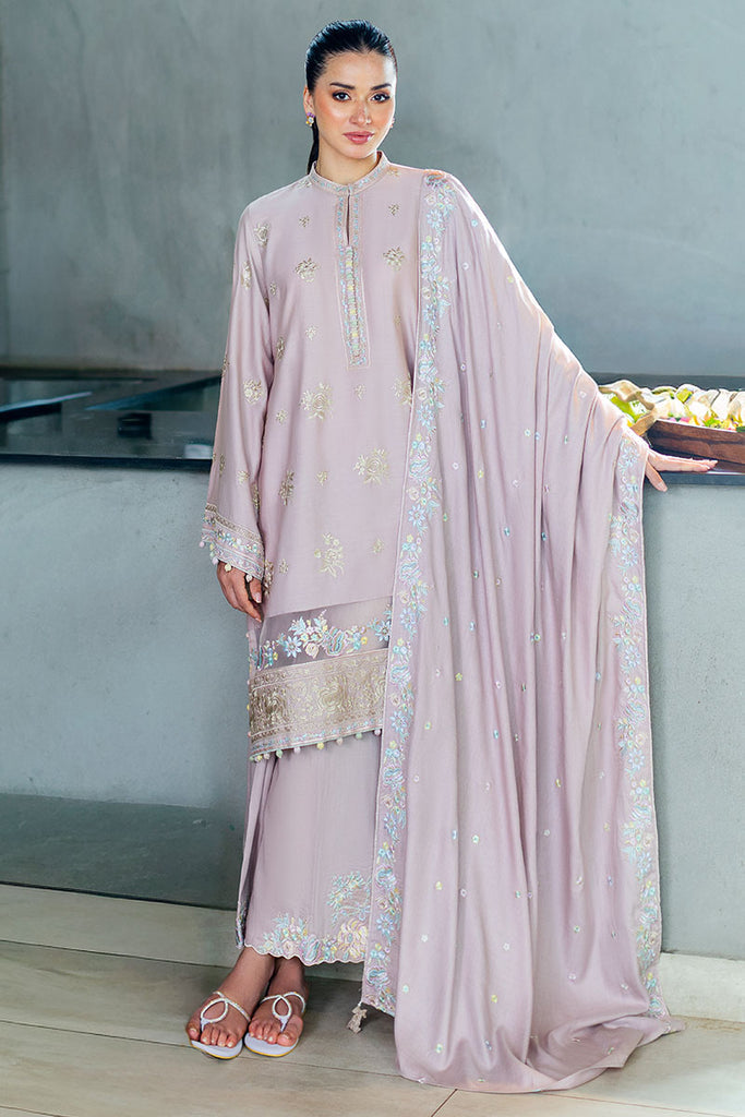 Cross Stitch | Cotton Satin 25 | BLOSSOM TINT by Cross Stitch - Designer Dress  - Type : Ladies Clothes - Available at Libayah - 100% Original 
