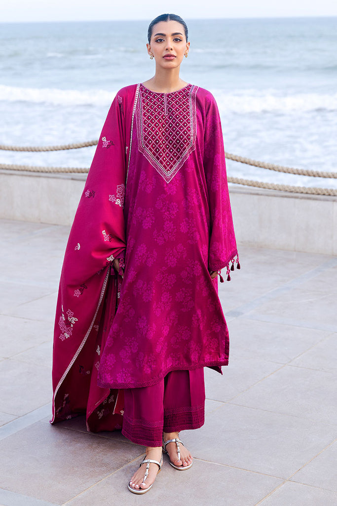 Cross Stitch | Cotton Satin 25 |FLORID ZEAL by Cross Stitch - Designer Dress  - Type : Ladies Clothes - Available at Libayah - 100% Original 