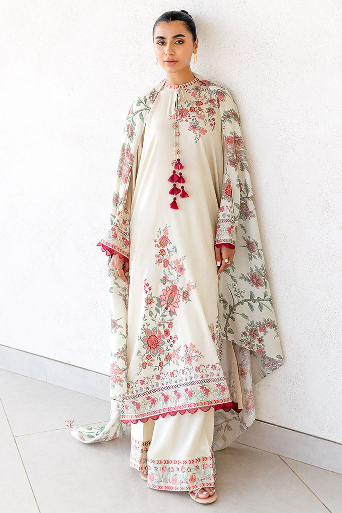 Cross Stitch | Cotton Satin 25 |  PETAL SAND by Cross Stitch - Designer Dress  - Type : Ladies Clothes - Available at Libayah - 100% Original 