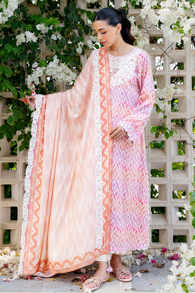 Cross Stitch | Cotton Satin 25 | RADIANT CHARM by Cross Stitch - Designer Dress  - Type : Ladies Clothes - Available at Libayah - 100% Original 