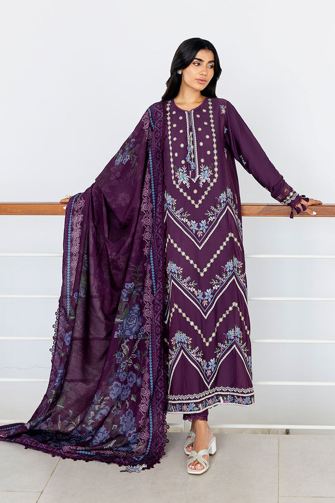 Cross Stitch | Cotton Satin 25 | MYSTIC DUST by Cross Stitch - Designer Dress  - Type : Ladies Clothes - Available at Libayah - 100% Original 